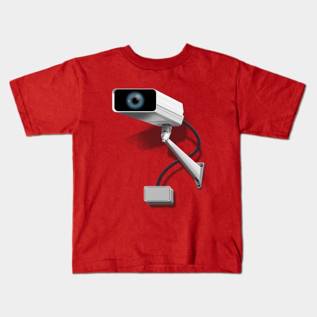 Big Brother 2 Kids T-Shirt by steveashillustration1971